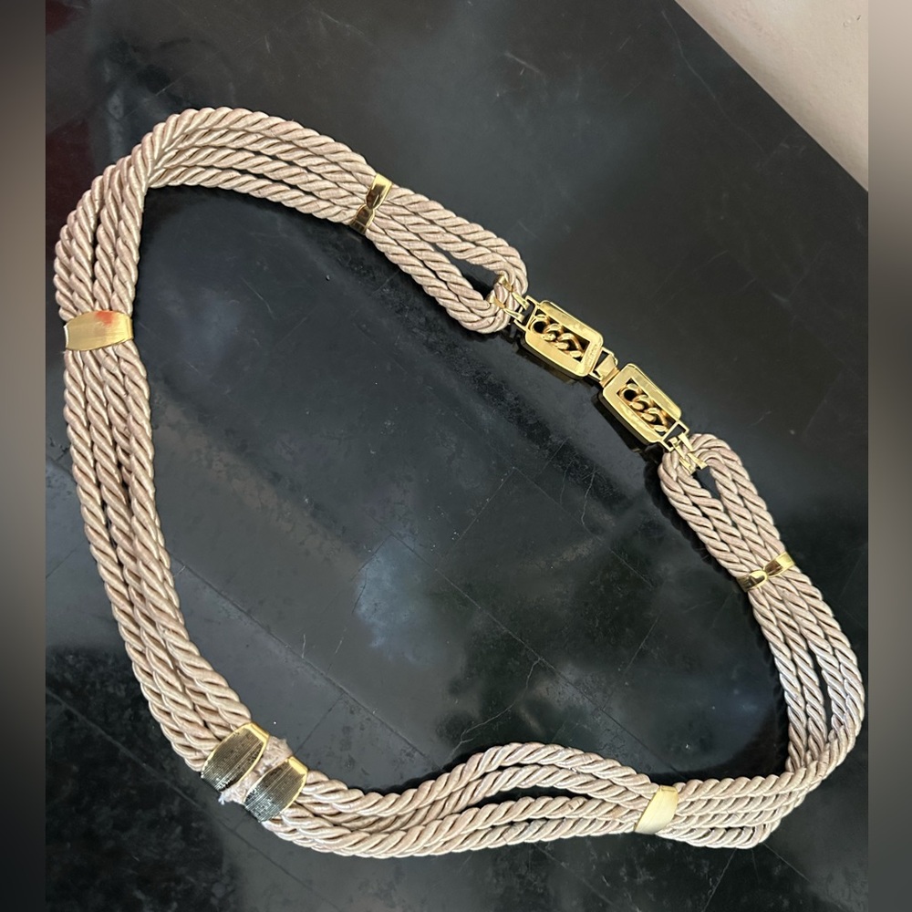 ❌SOLD Italian Rope Sash Belt - Picture 7 of 11